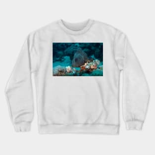 coral reef in the sea Crewneck Sweatshirt